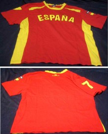 CAMISETA SELECCION ESPAÑOLA 7 BOOMERANG TALLA 48